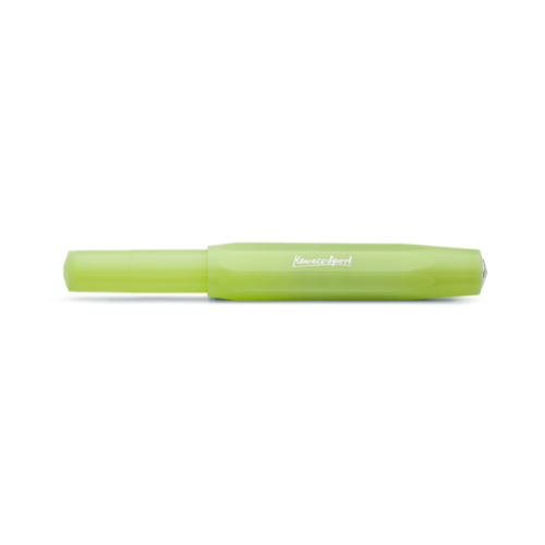 Kaweco Frosted Sport Fountain Pen - Fine Lime