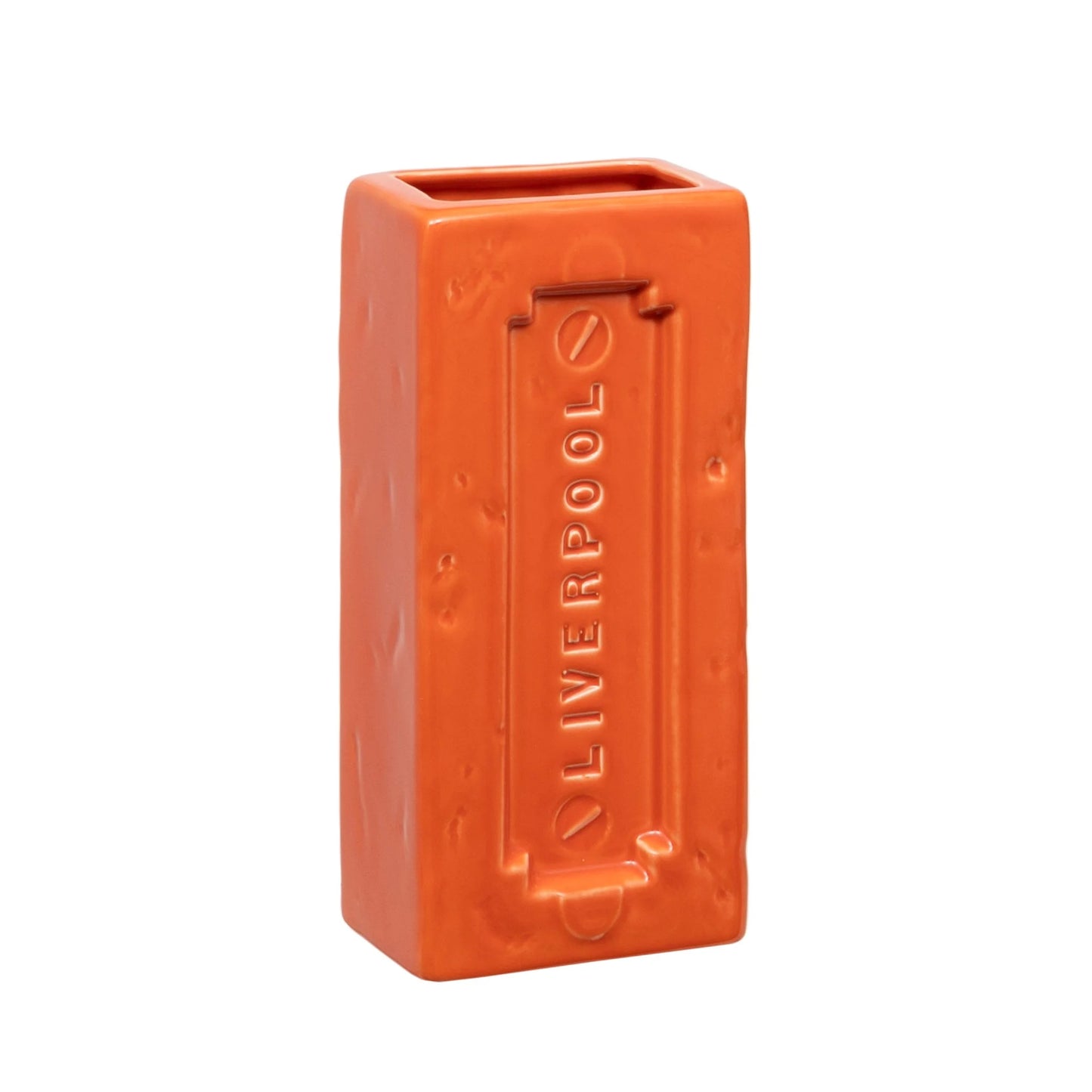 Liverpool Brick Vase - Orange