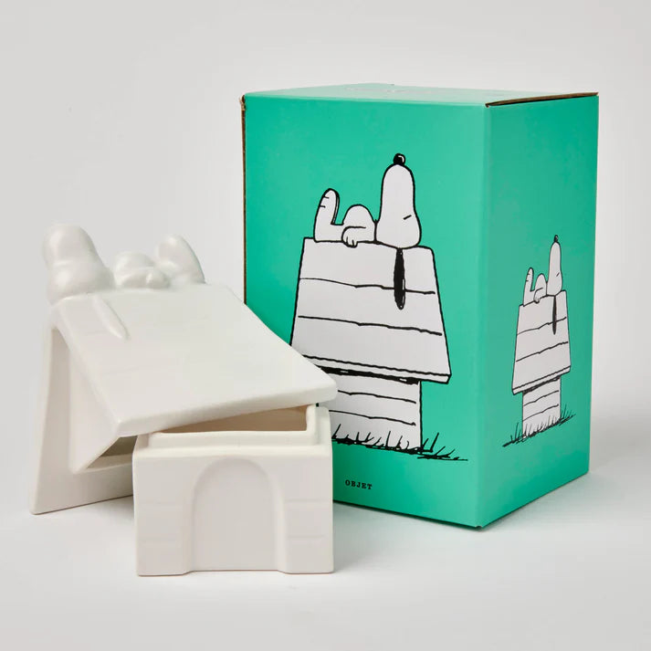 Peanuts House Shaped Trinket Box- Snoopy