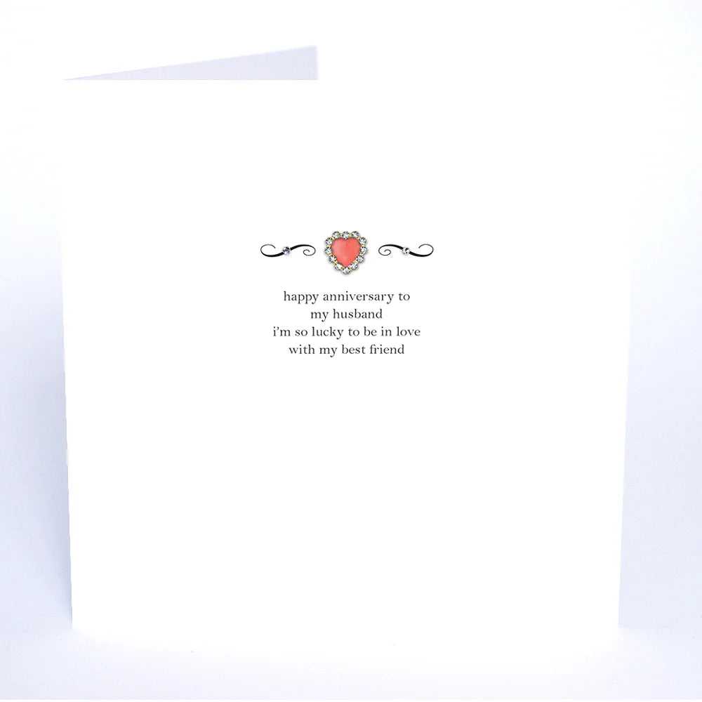 Happy Anniversary to My Husband I'm So Lucky To Be In Love With My Best Friend