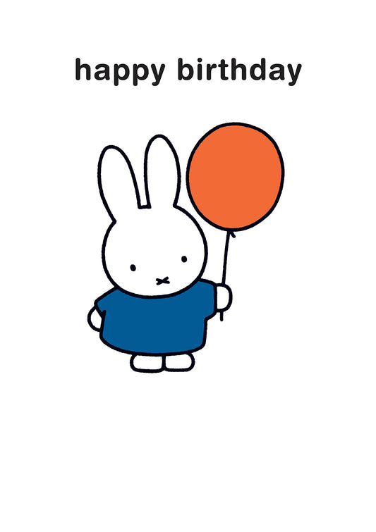 Miffy Happy Birthday Balloon