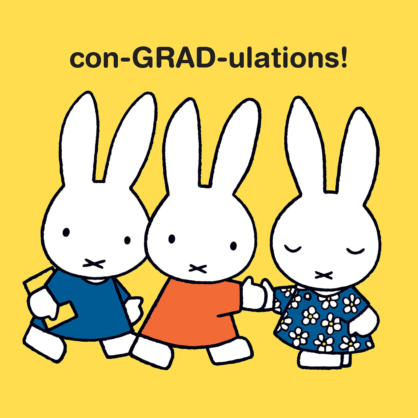 Miffy Square Con-GRAD-ulations!