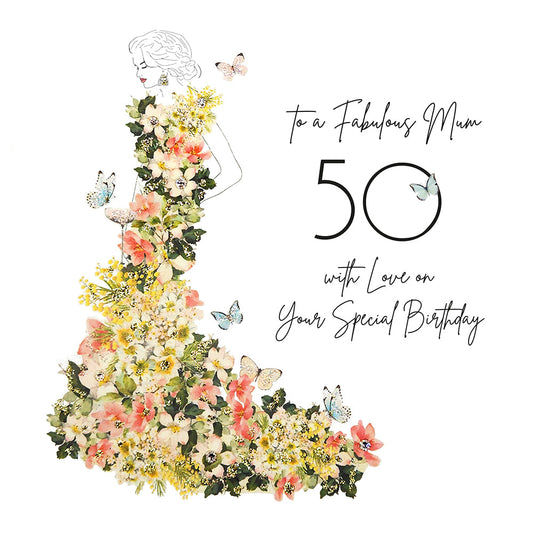 To a Fabulous Mum Birthday - 50