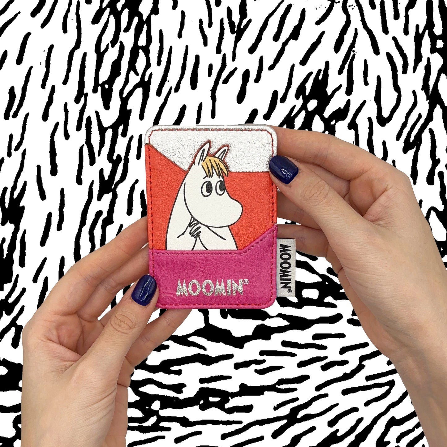 Moomin Snorkmaiden Silver Card Holder