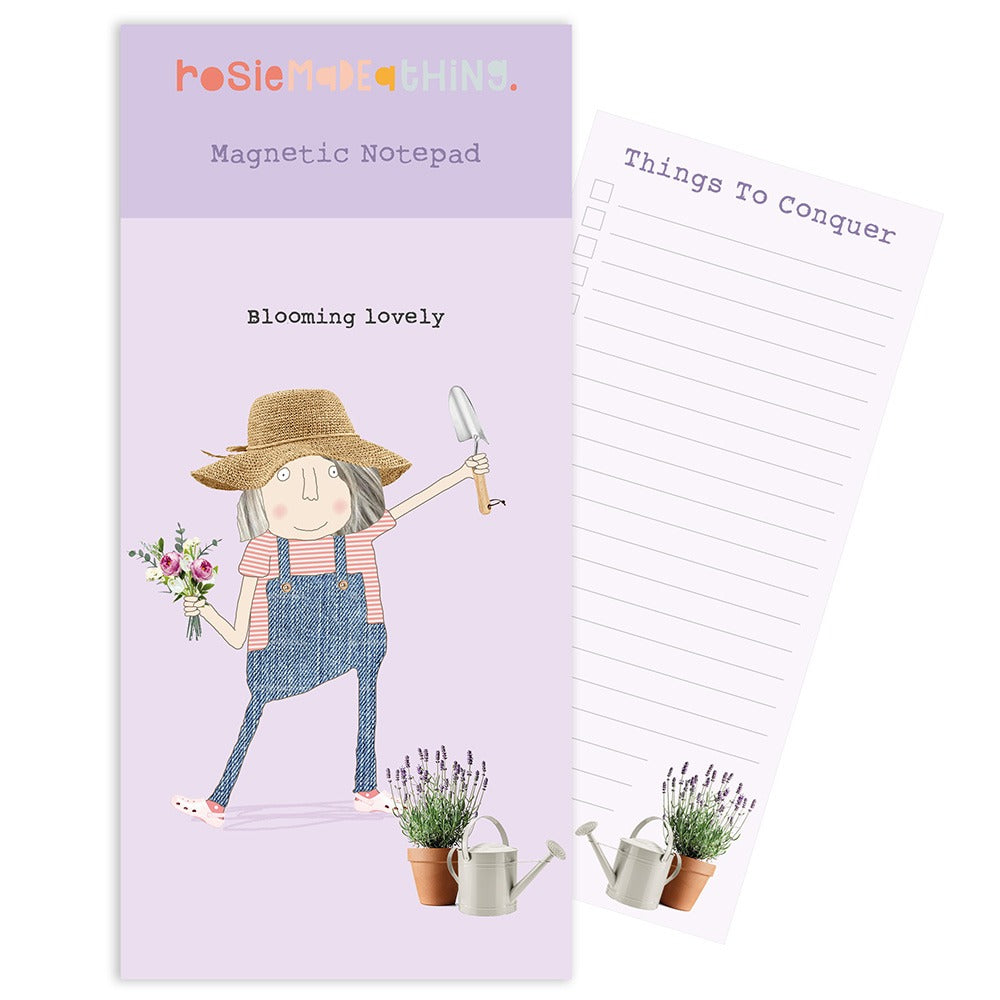 Blooming Lovely Magnetic Notepad