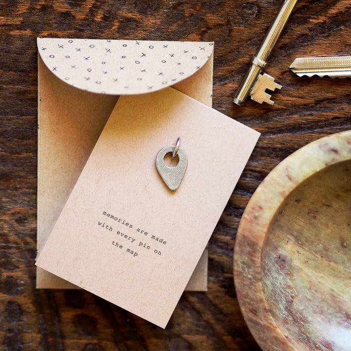 Pin On The Map Charm