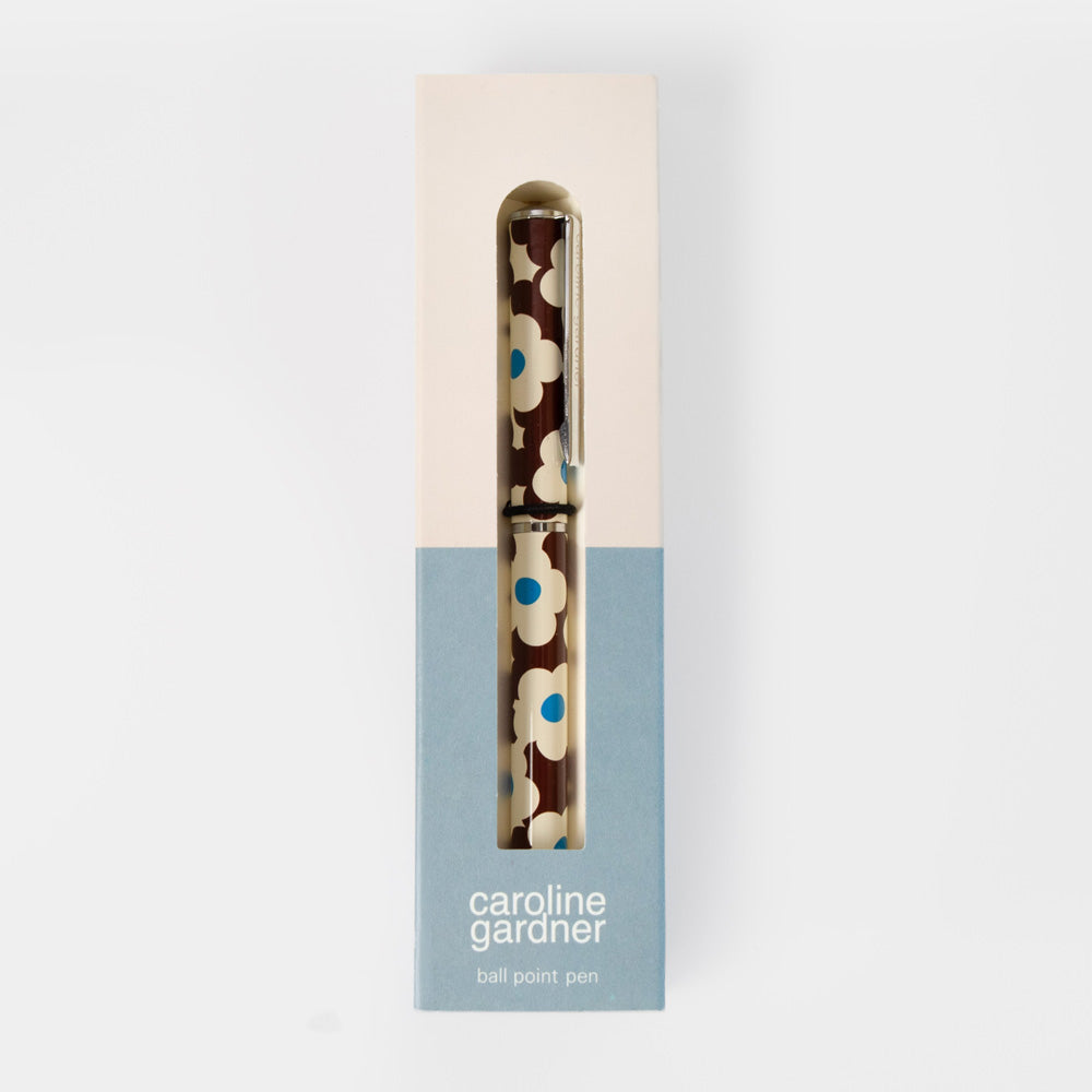 Wine Flower Boxed Pen