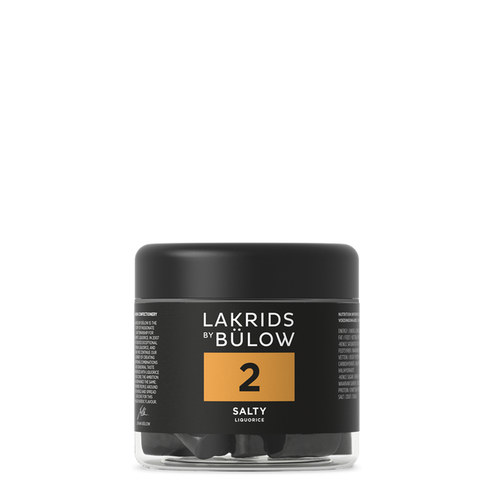 Salty Pure Liquorice- Salty- Small 150g