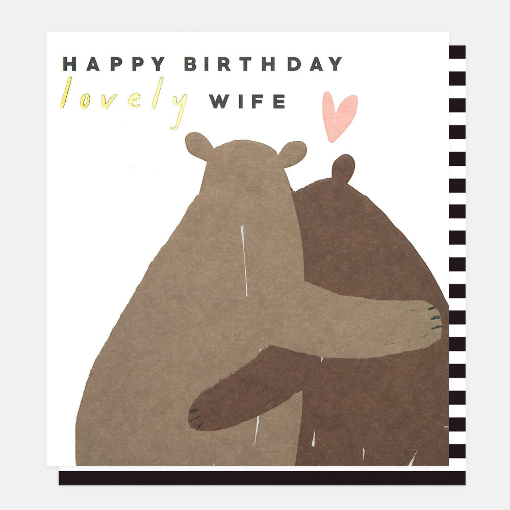 Happy Birthday Lovely Wife Card