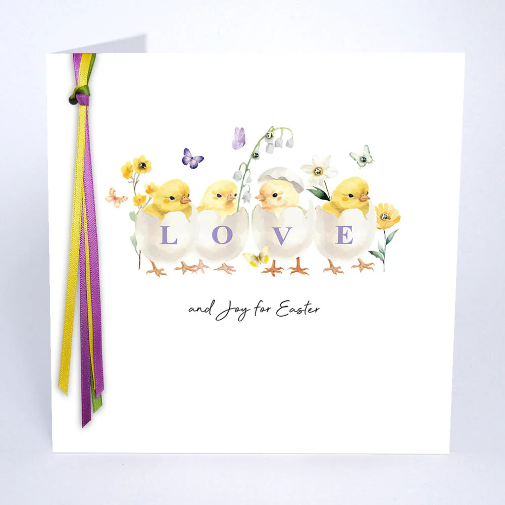 Ribbon and Roses Love and Joy for Easter