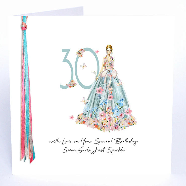 30 Ribbons and Roses - With Love On Your Special Birthday