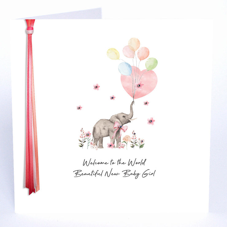 Welcome To The World Beautiful New Baby Girl - Large