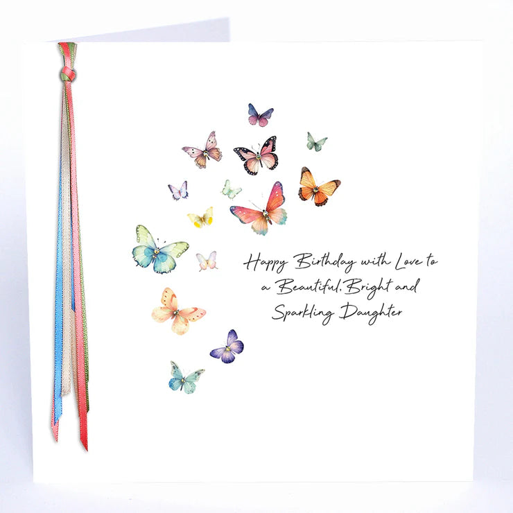 Ribbons and Roses Sparkling Daughter - Large