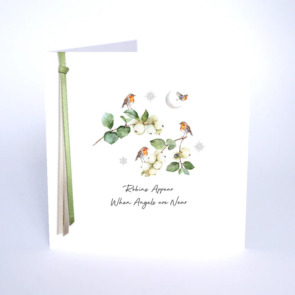 Ribbon Candy Small - Robins appear when Angels Are Near