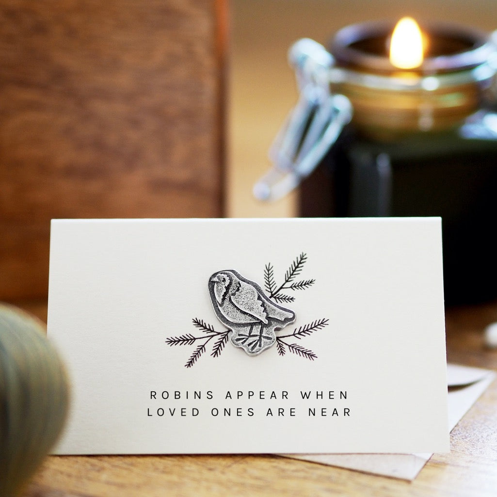 Robins appear when Loved Ones Are Near-Pocket Token