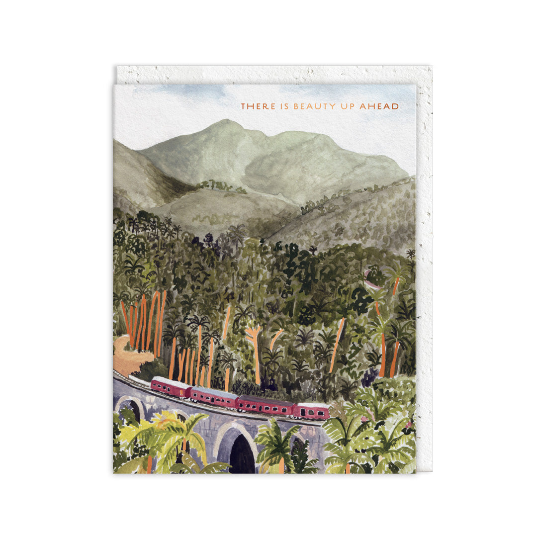 Beauty up ahead Plantable Envelope Greeting Card