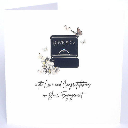 With Love and Congratulations on Your Engagement - Large