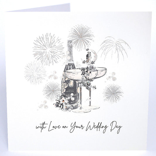 With Love on Your Wedding Day - Large Card