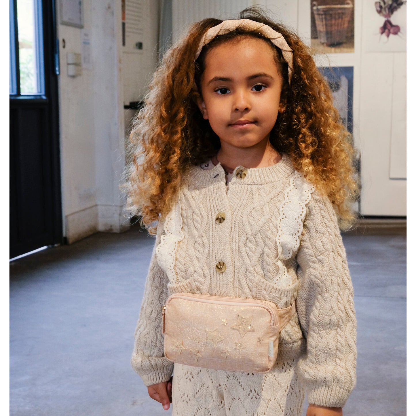 Sparkle Linen Headband