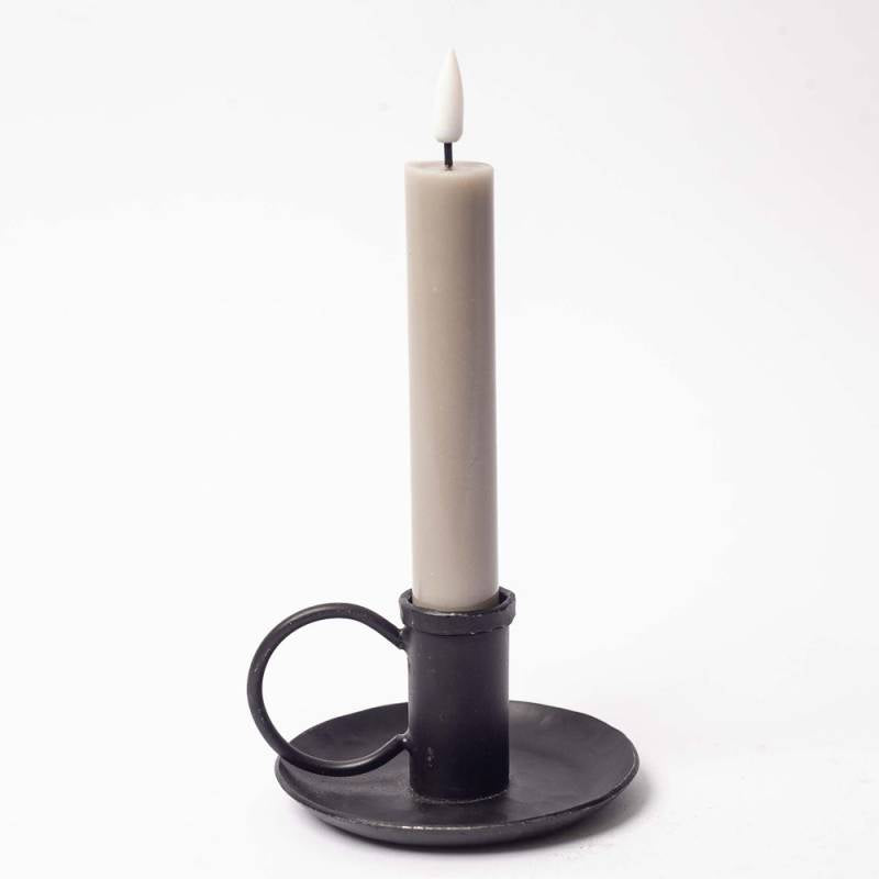 Amiri Iron Candlestick - Antique Black