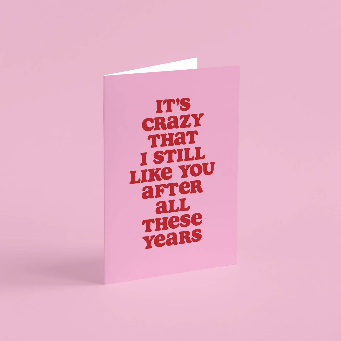 After All These years Anniversary, Valentine's Day Card