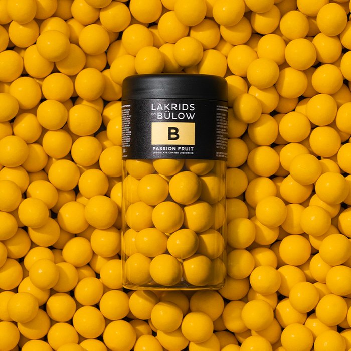 B Passionfruit Coated Liquorice - Regular 270g