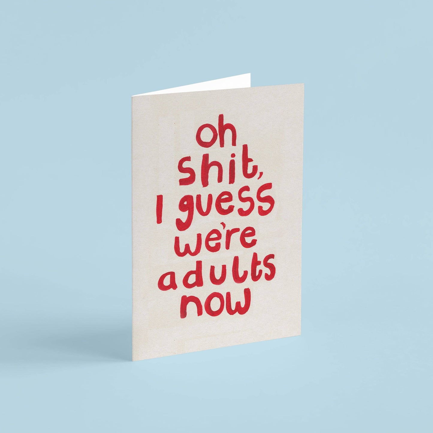 Oh Shit I Guess We're Old Now