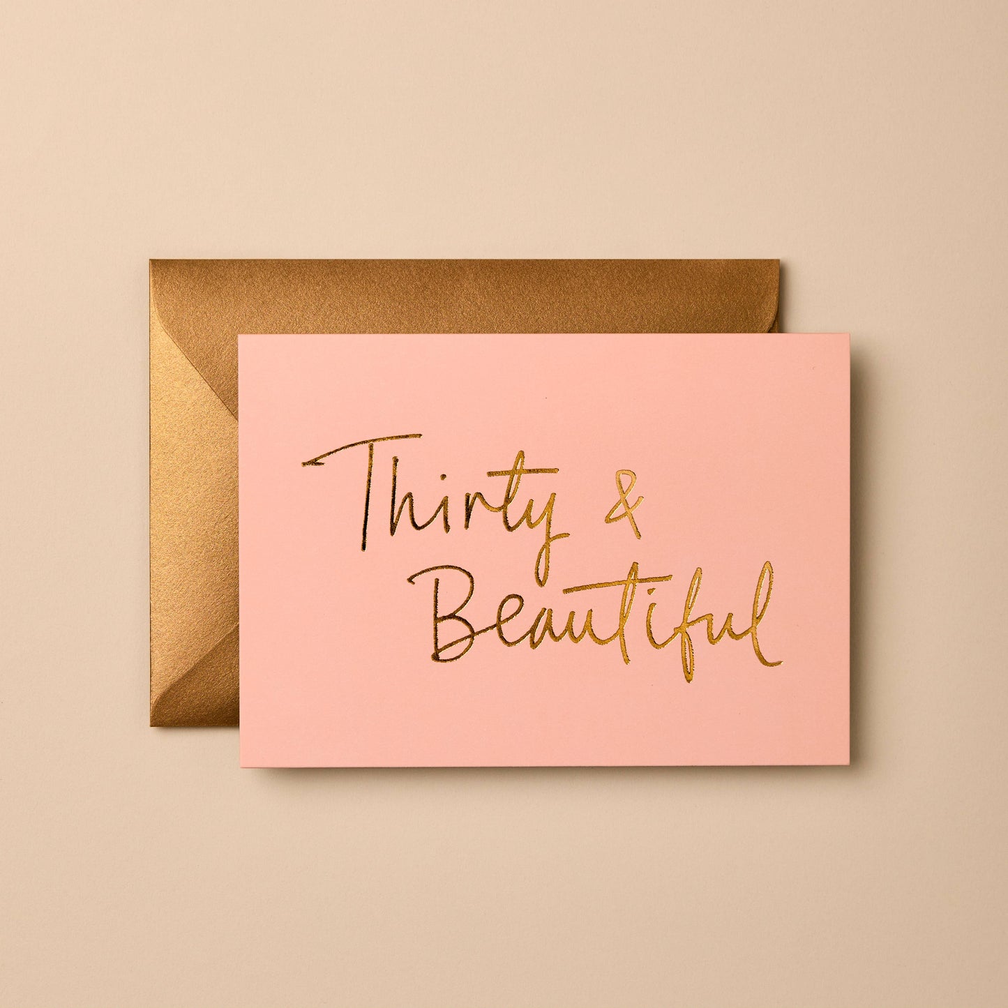 Thirty & Beautiful | Happy Birthday Card | Greeting Card