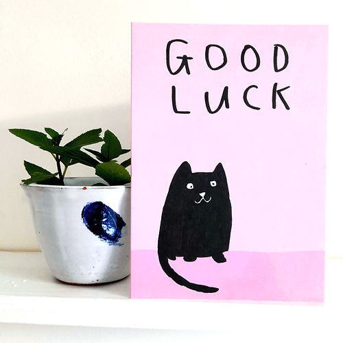 Good Luck Black Cat