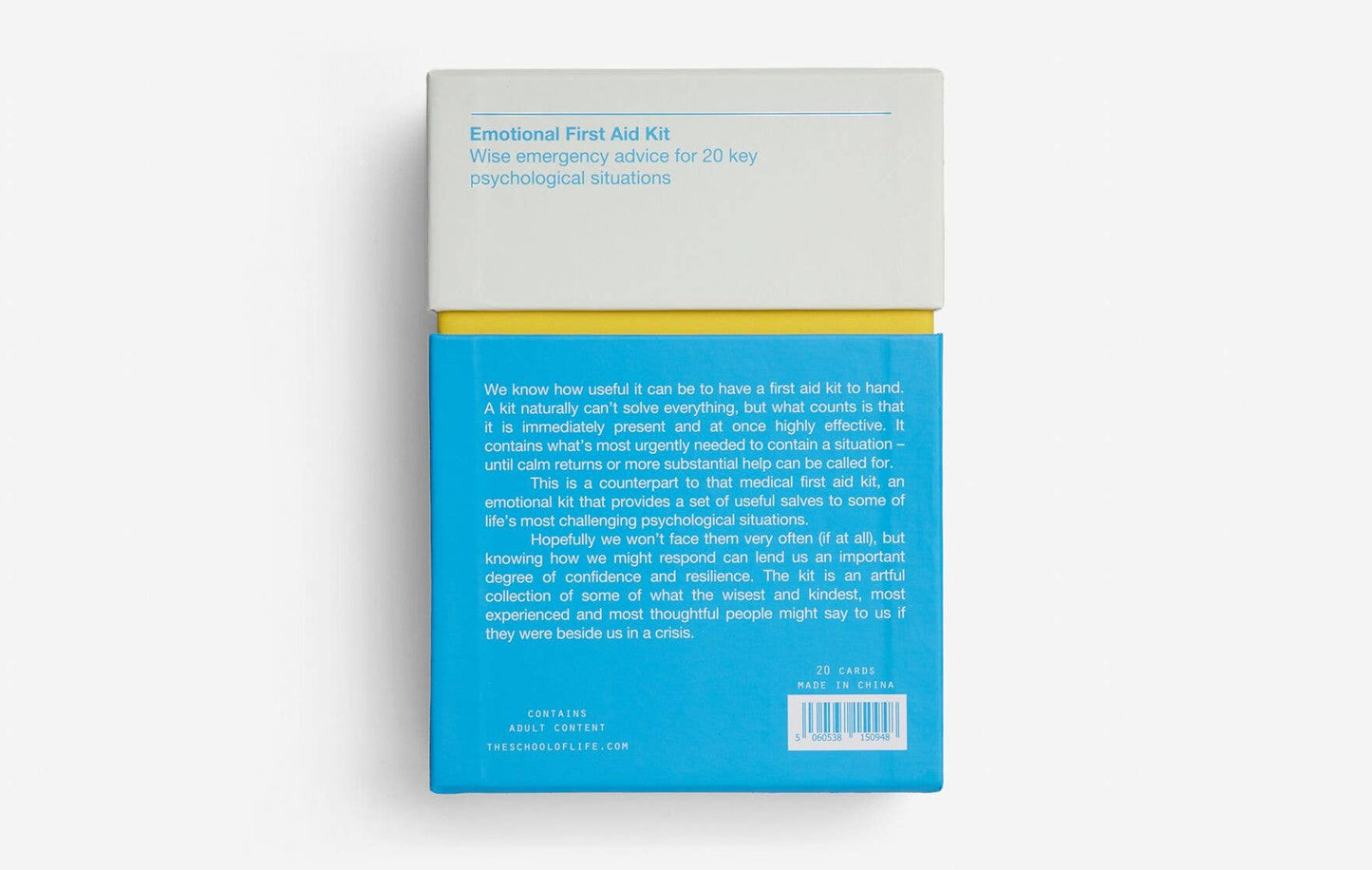 Emotional First Aid Card Game, Healing Deck