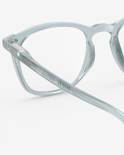 Unisex Reading Glasses - Style E - Colour Frozen Blue