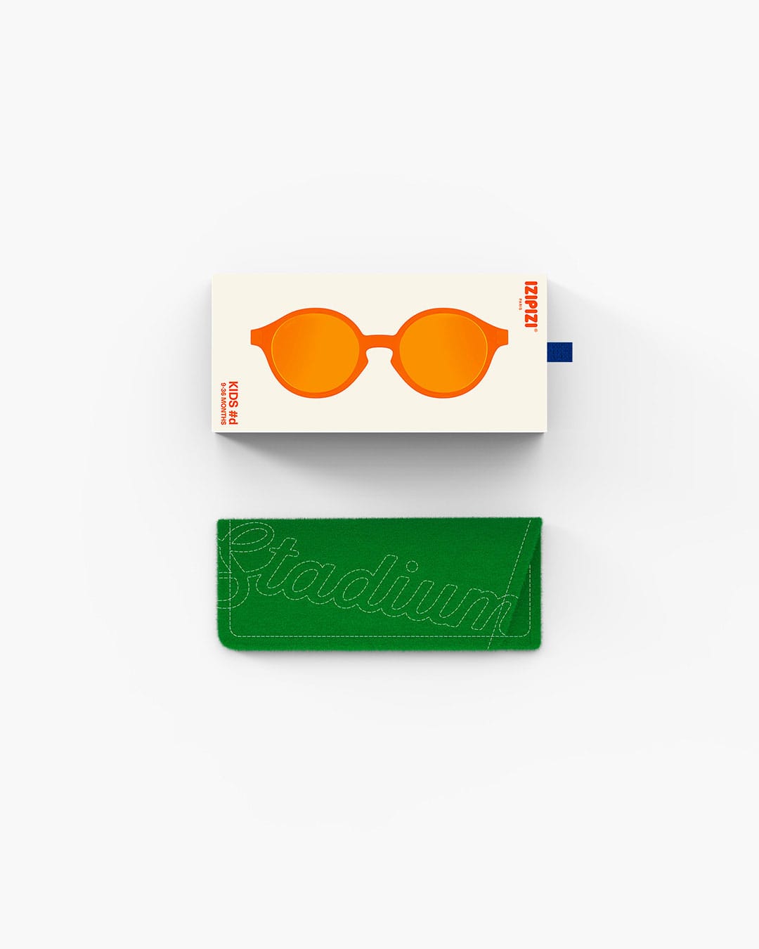 Kids Sunglasses - Style D - Orange Smash