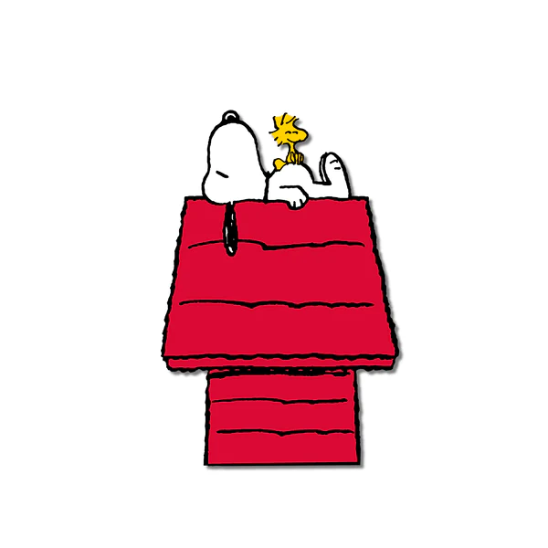 Peanuts Friends Forever Enamel Pin - House