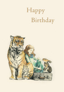 Moondoodle Petite Tiger Birthday Card