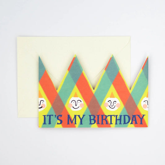 It's My Birthday Card - Party Hat