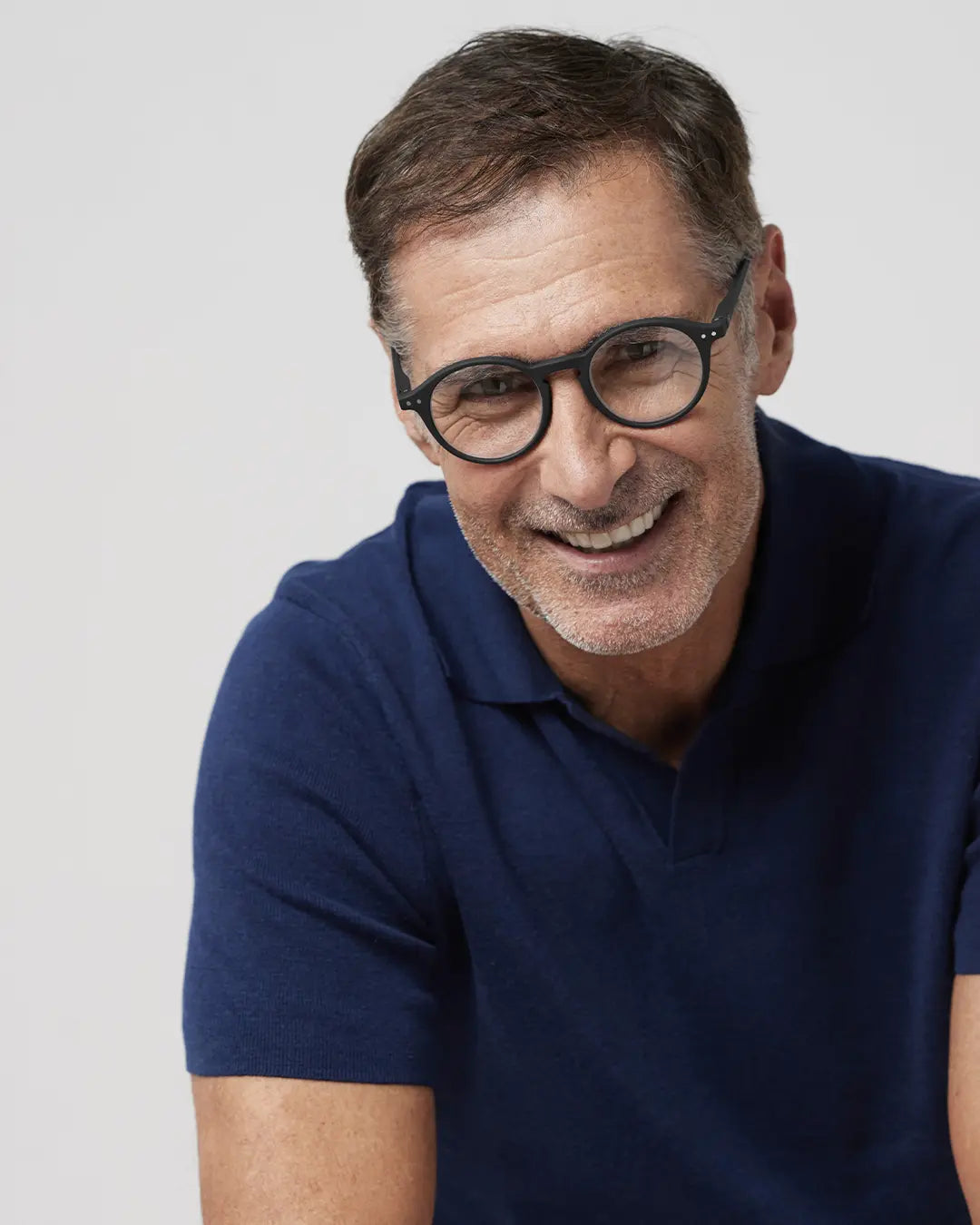 Unisex Reading Glasses - Style D - Black +2