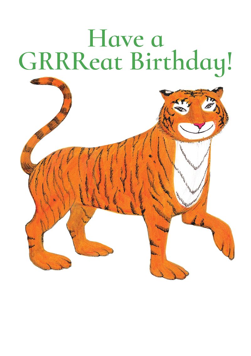Tiger who came to Tea - Grrreat Birthday!