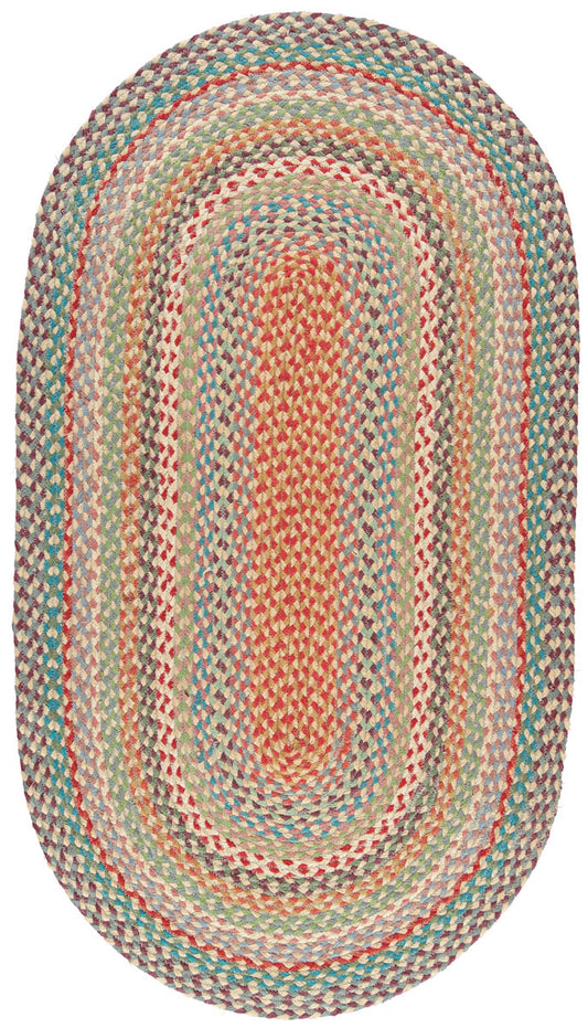 Small Oval Rug 69 x 122 cm  - Carnival