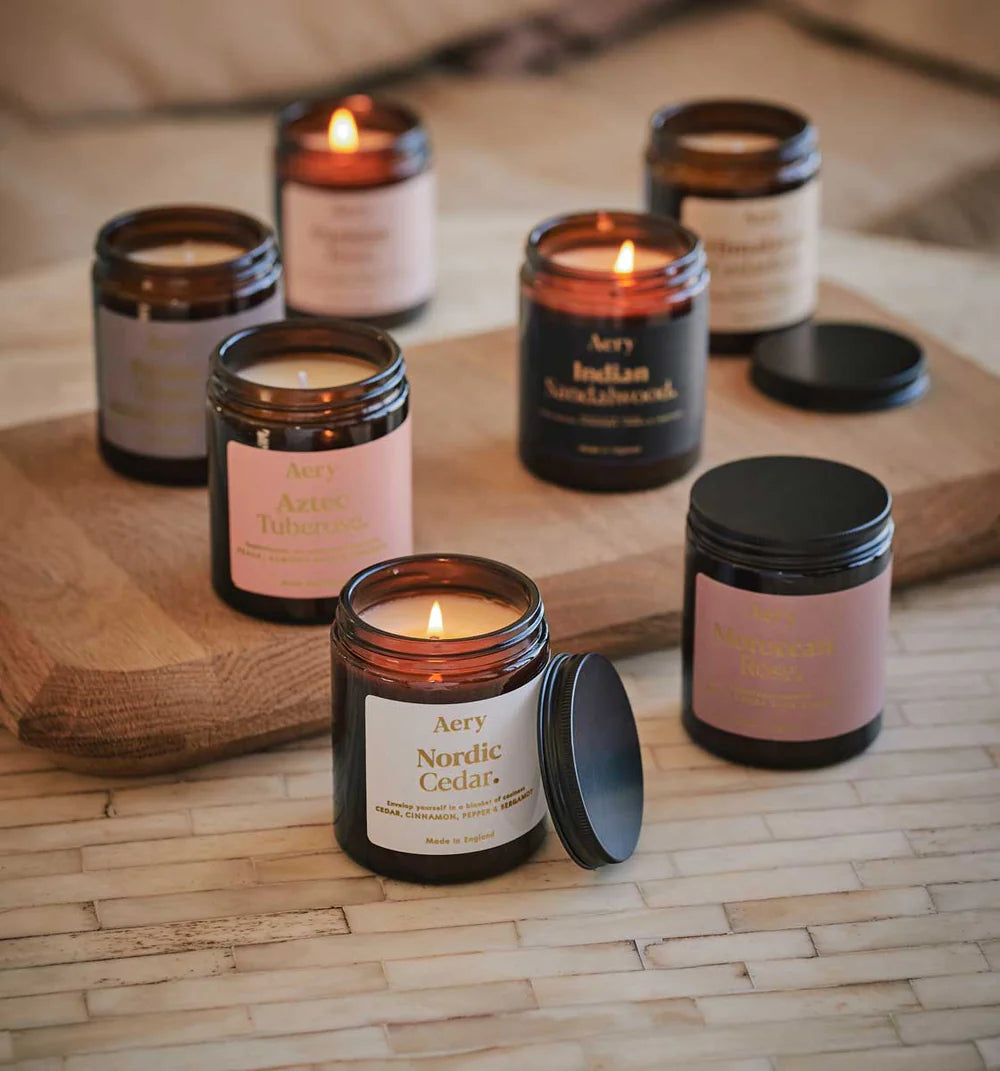 Bonsai Scented Jar Candle - Birch Sap Orange and Yuzu (Shop Damaged - Dented lid)