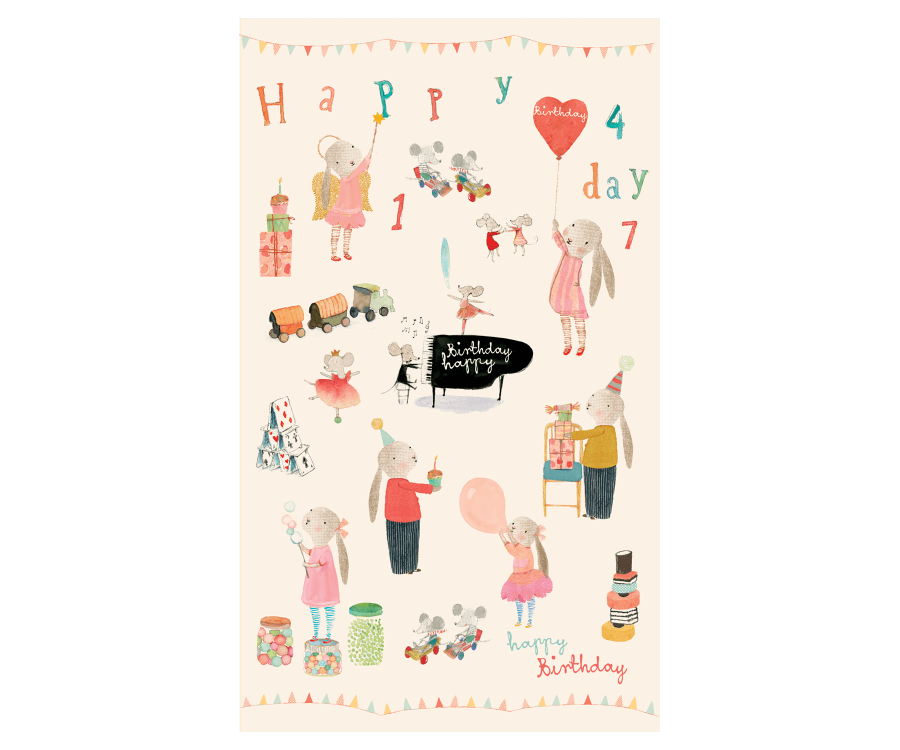 Maileg 10M Gift Wrap - Happy Day