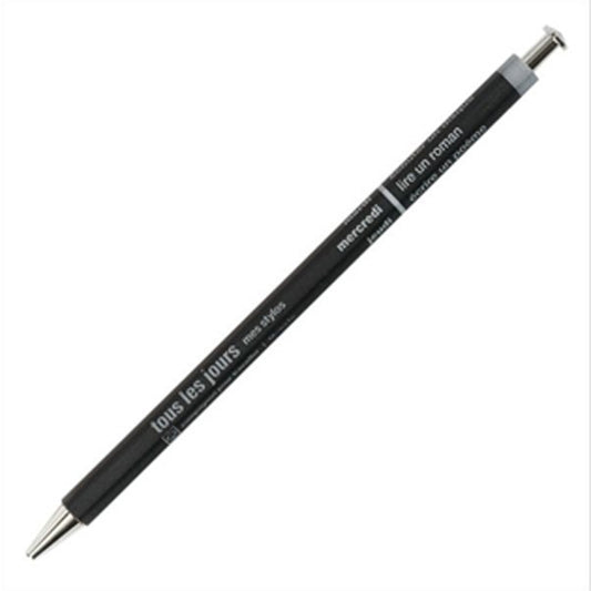 Tous Les Jours Fine Ballpoint Pen - Black