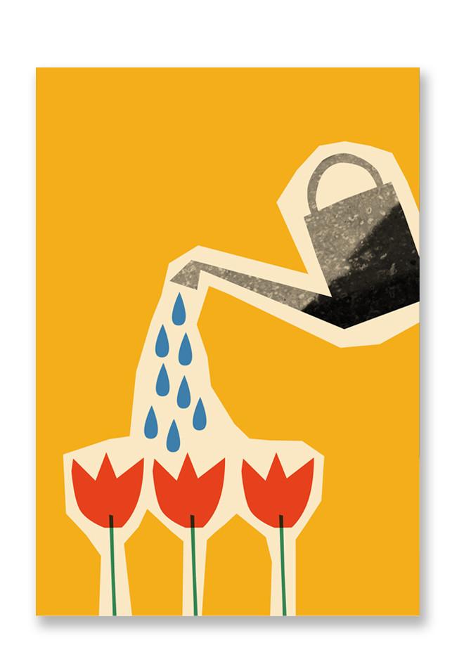 Tulips Postcard