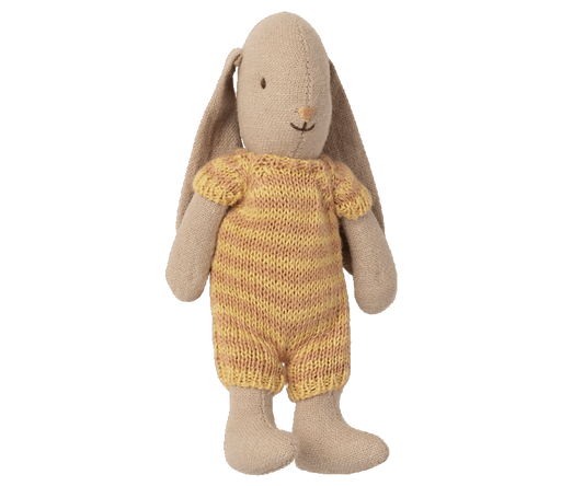 Bunny Micro Girl - Yellow Stripe