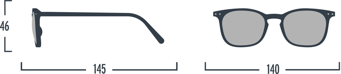 Unisex Sunglasses - Style E - Tortoise