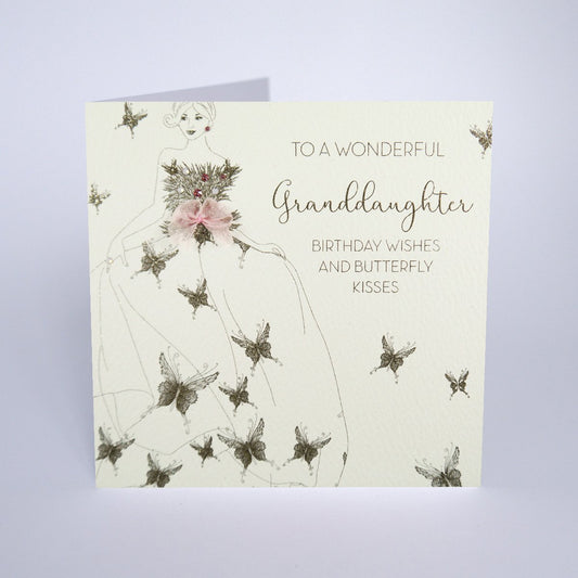 To a Wonderful Granddaughter Birthday Card