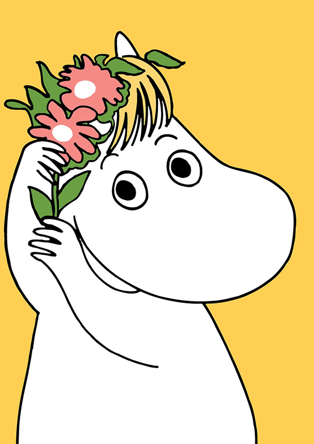 Moomin Snorkmaiden Flowers