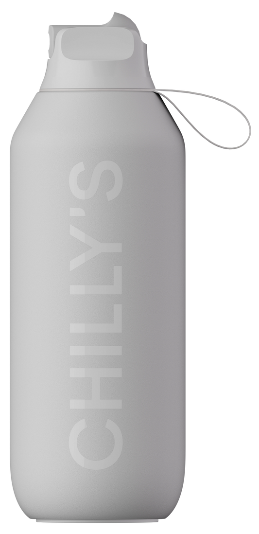 Series 2 Chilly's Flip Bottle - Granite Grey 500 ml