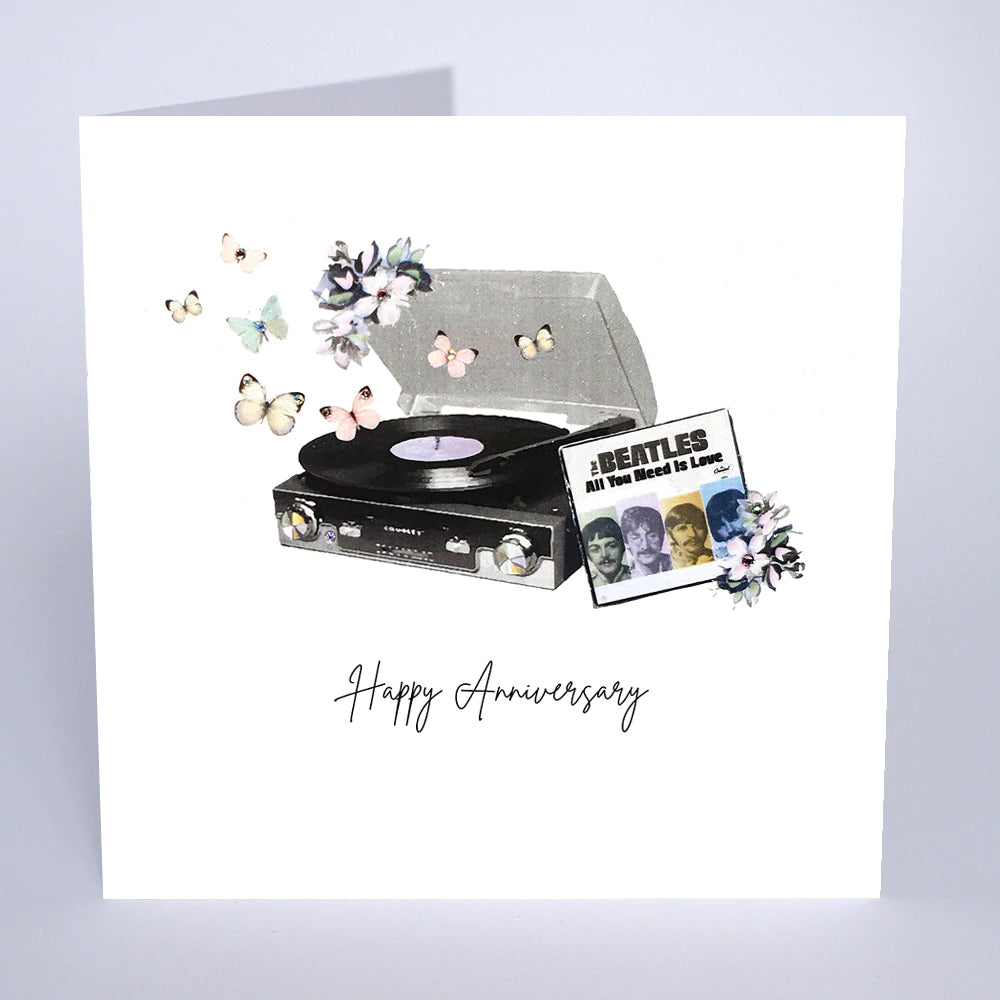 Anniversary Card - All You Need is Love