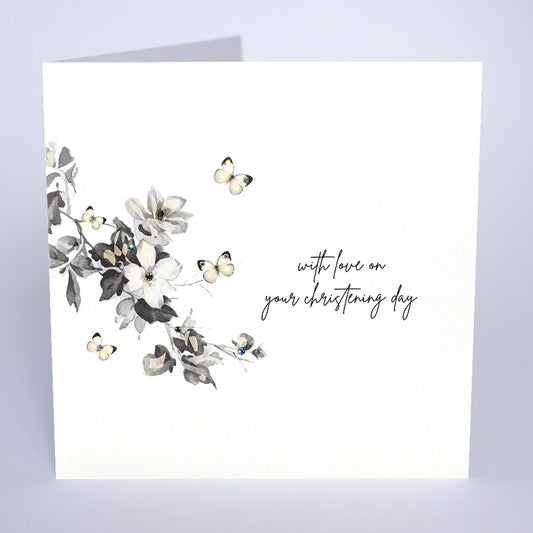 With Love on your Christening Day Card