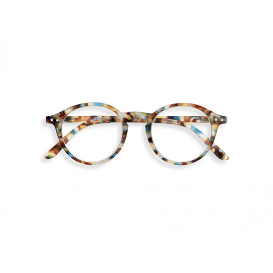 Unisex Reading Glasses - Style D - Blue Tortoise 2.5